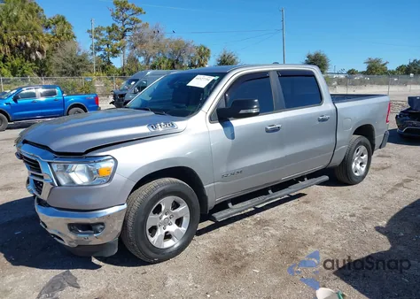 2019 Ram 1500 Big Horn/Lone Star 4X4 5'7 Box from USA, damaged, VIN 1C6SRFFT2KN856741